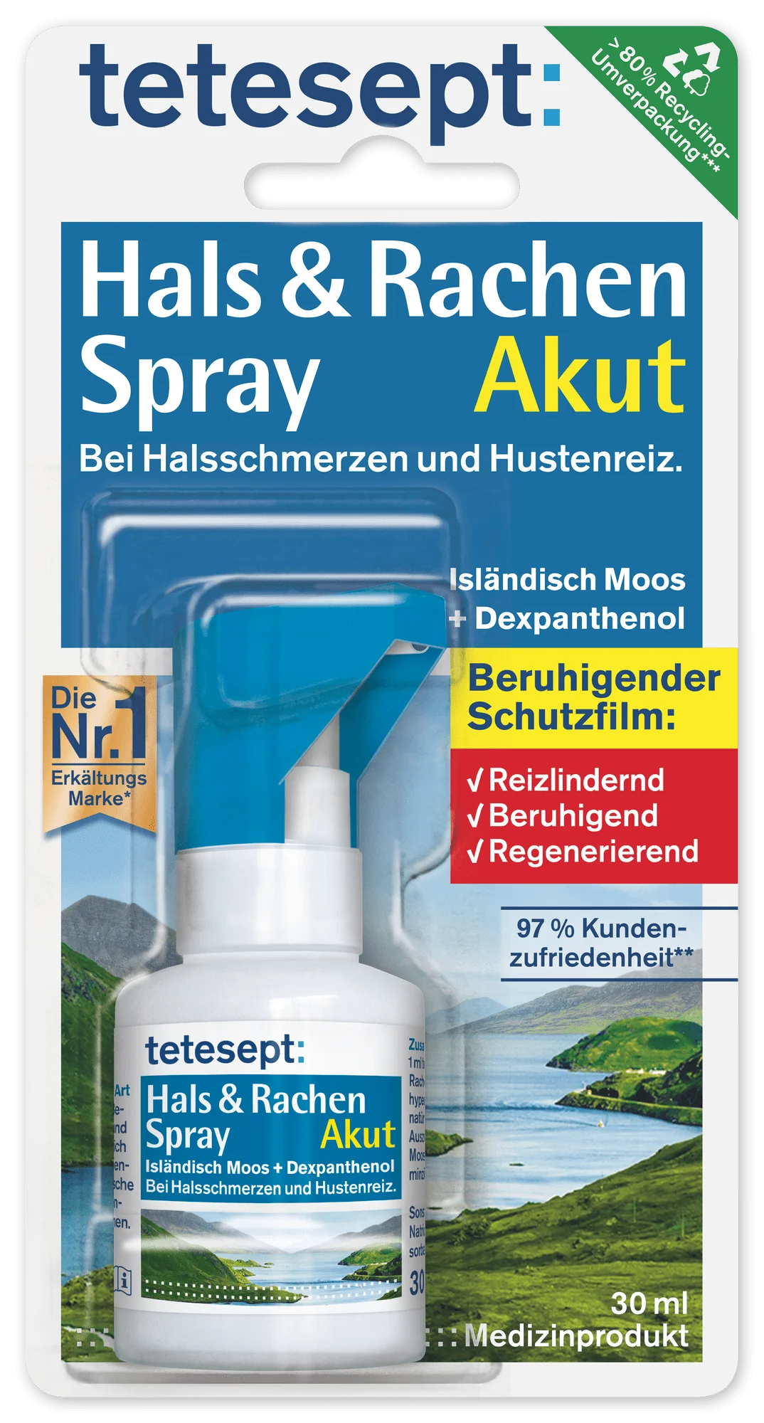 tetesept Hals Rachen Akut Spray 30ml