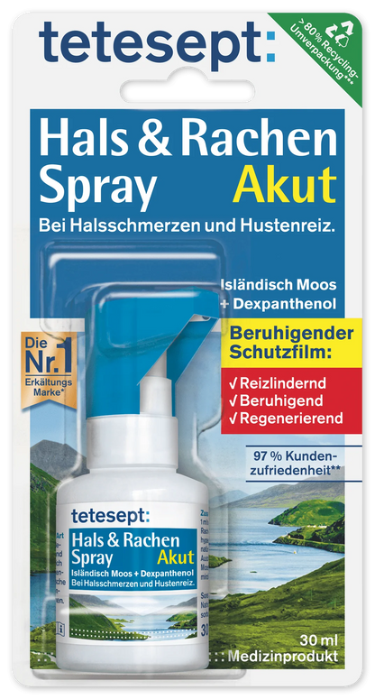 tetesept Hals Rachen Akut Spray 30ml