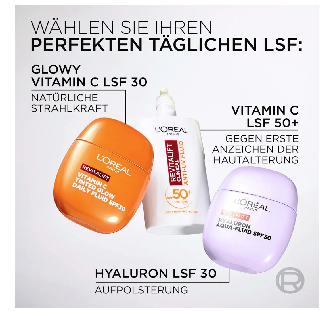 L'ORÉAL PARiS REVITALIFT Face Cream Hyaluron-Aqua-Fluid SPF 30, 40 ml