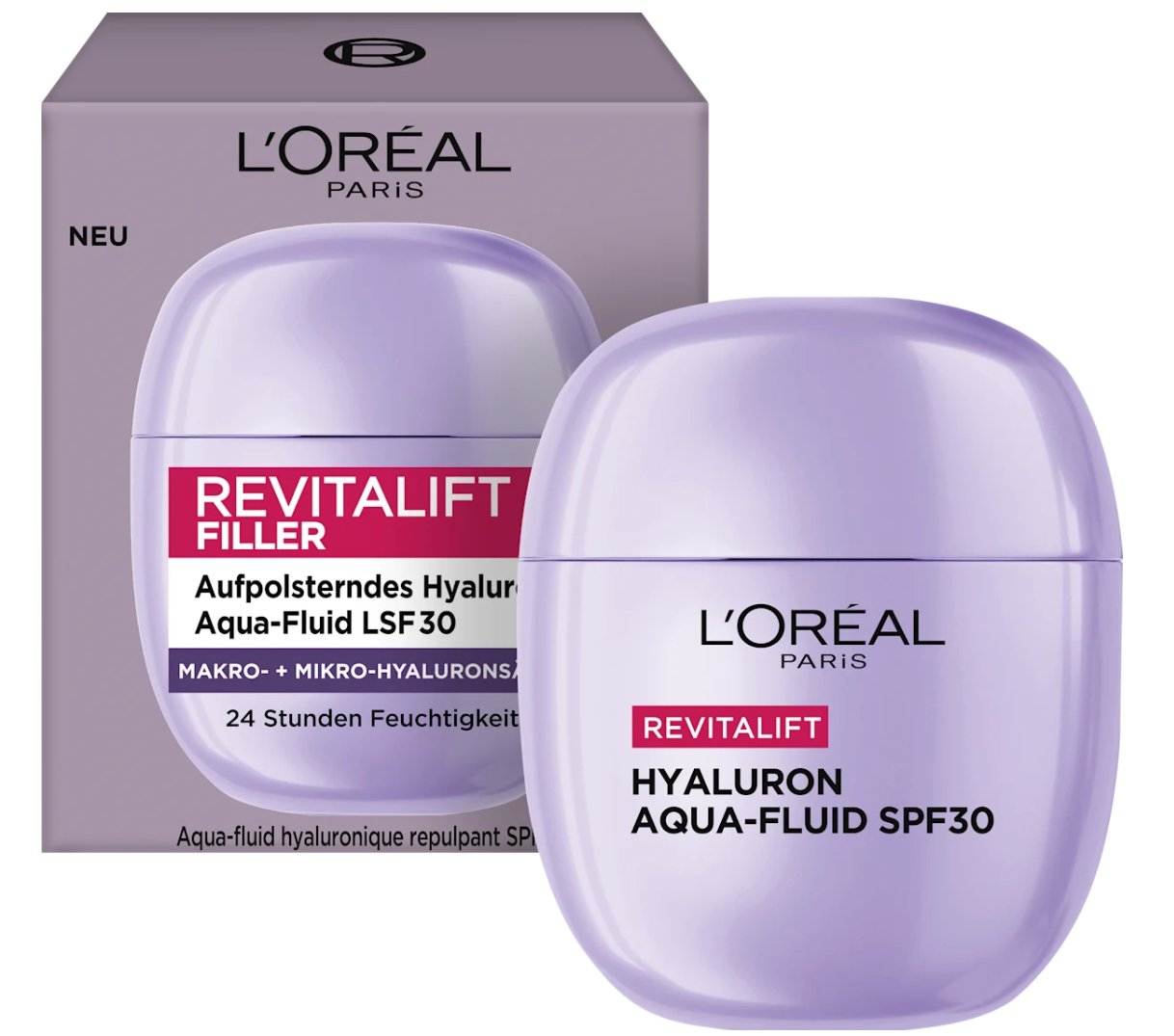 L'ORÉAL PARiS REVITALIFT Face Cream Hyaluron-Aqua-Fluid SPF 30, 40 ml