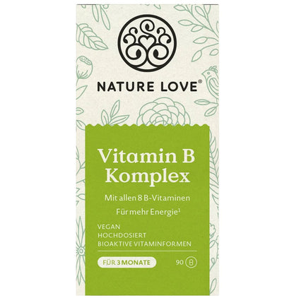 Nature Love Vitamin B Komplex Kapseln, 90 St, 42 g