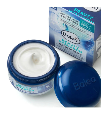 Balea 抗皺美容透明質酸晚霜，50 ml