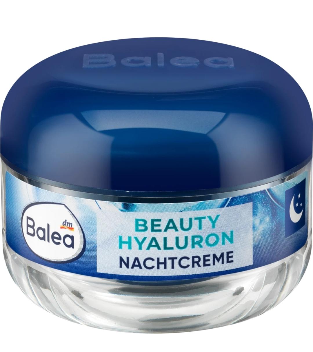 Balea 抗皺美容透明質酸晚霜，50 ml