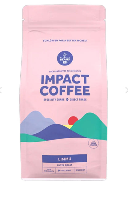 Plastic2beans Limmu - 100% 有機阿拉比卡咖啡（巧克力口味）250克