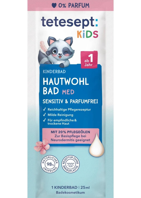 tetesept Kinder Badezusatz Hautwohl Bad Med, 25 ml