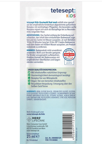 tetesept Kinder Badezusatz Hautwohl Bad Med, 25 ml