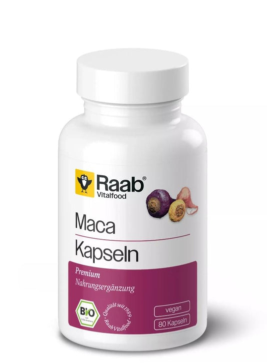 Raab Vitalfood 有機瑪卡膠囊 80 粒