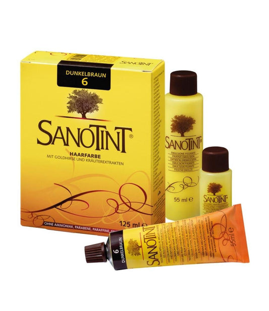 Sanotint 植物萃取染髮劑 06 號「深棕色」125 ml 