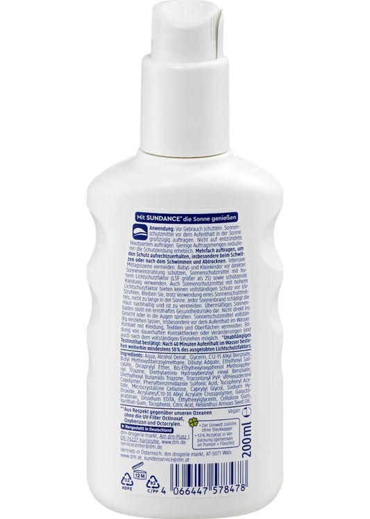 SUNDANCE Sonnenspray MED ultra sensitiv LSF 50+, 200 ml