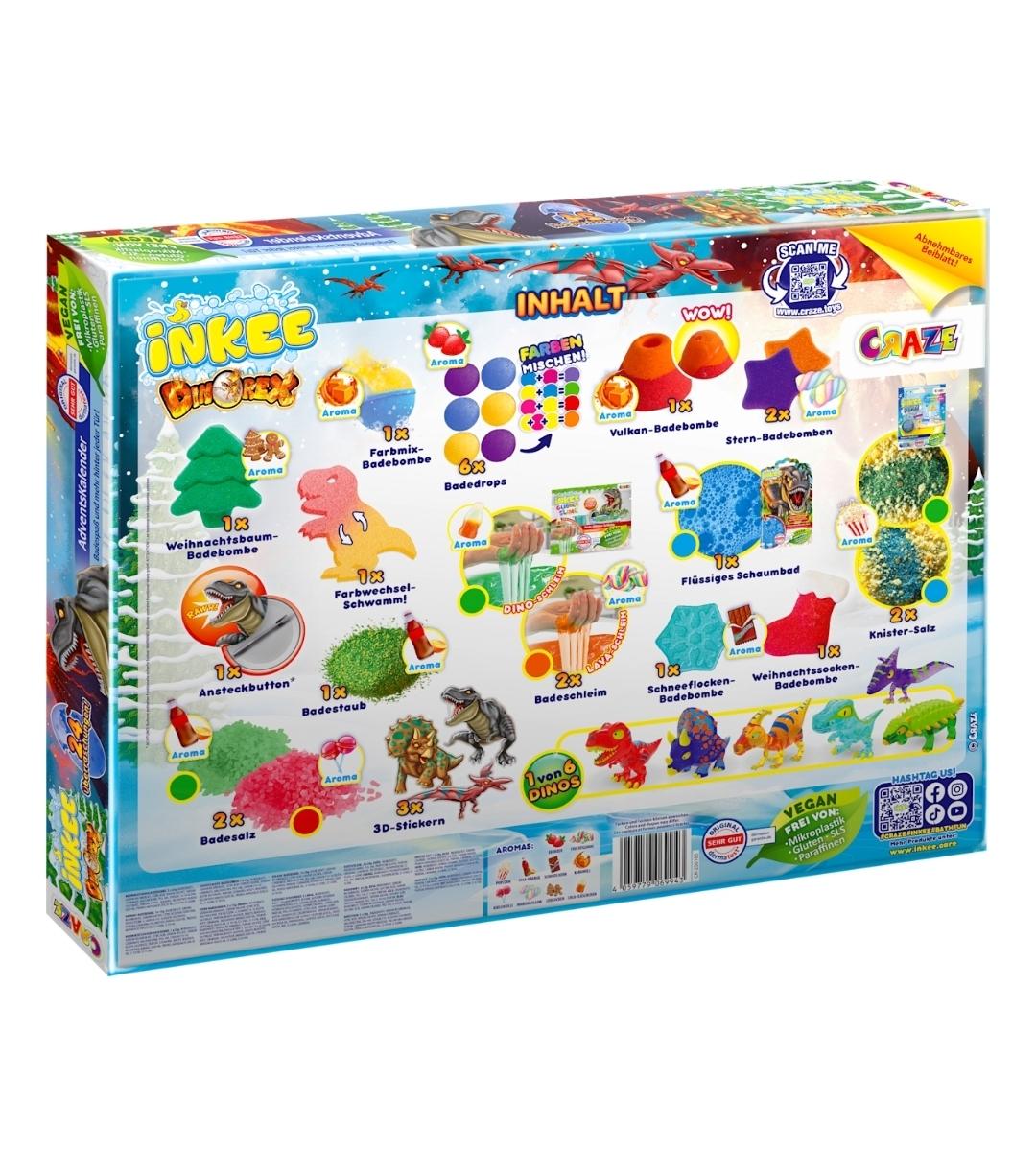 CRAZE Adventskalender 2025 Dinorex, 1 St