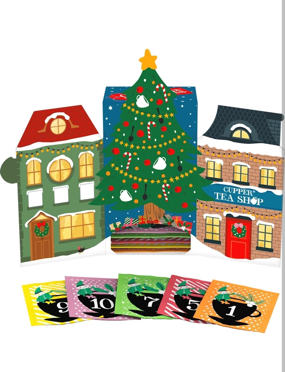 Cupper Adventskalender 2025, 24 Tassen Teegenuss, 1 St
