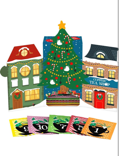 Cupper Adventskalender 2025, 24 Tassen Teegenuss, 1 St
