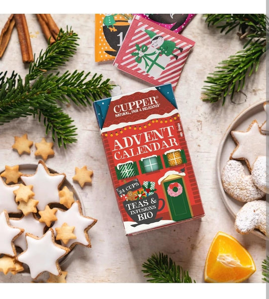 Cupper Adventskalender 2025, 24 Tassen Teegenuss, 1 St