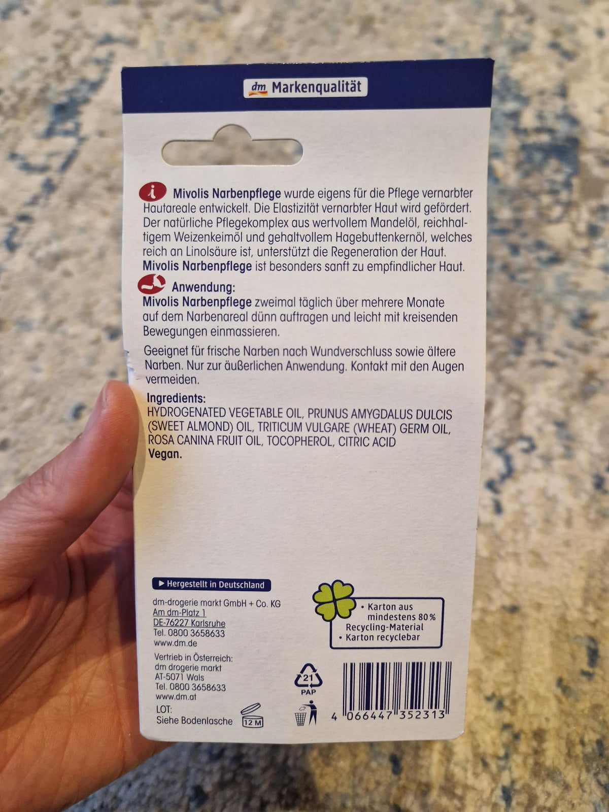 Mivolis Narbenpflege, 20 ml