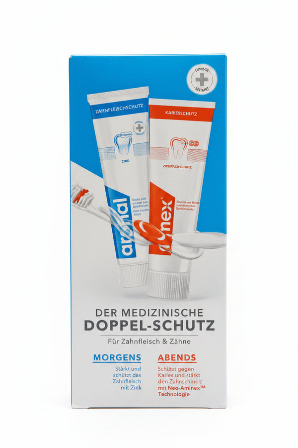elmex Zahnpasta aronal & elmex Mundhygiene-Set (2 x 75 ml), 150 ml