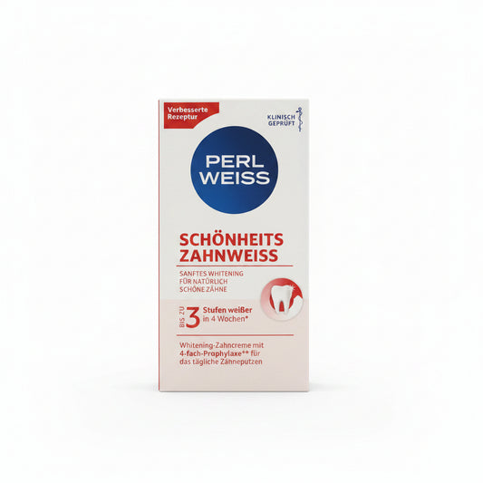 Perlweiss Zahnpasta Schönheits Zahnweiß, 50 ml