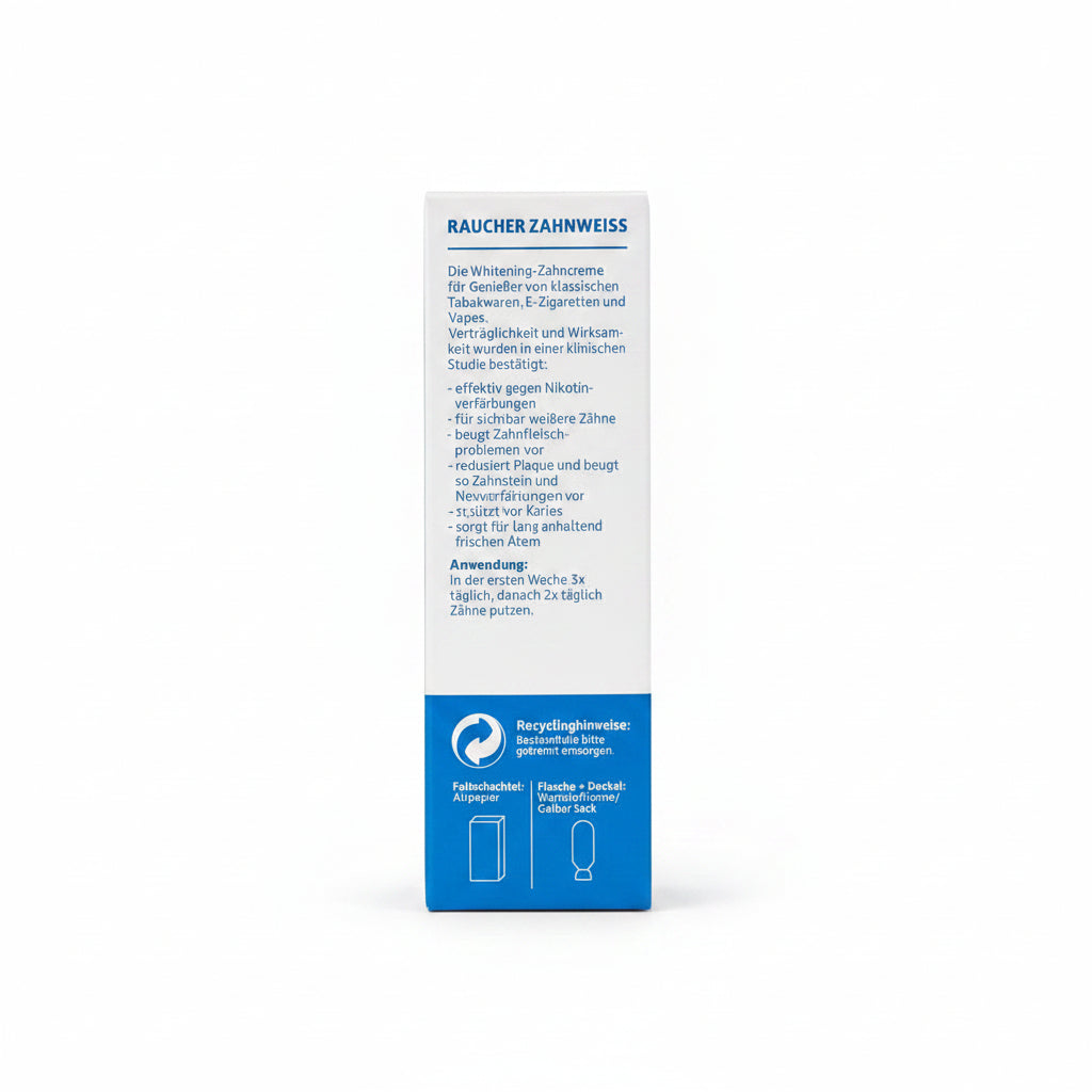 Perlweiss Zahnpasta Raucher Zahnweiß, 50 ml