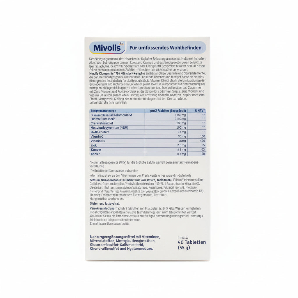Mivolis Glucosamin 1750, 40 Tabletten