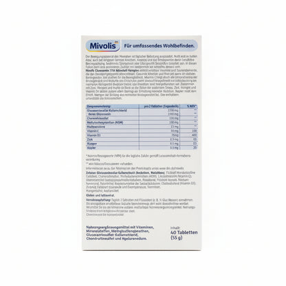 Mivolis Glucosamin 1750, 40 Tabletten