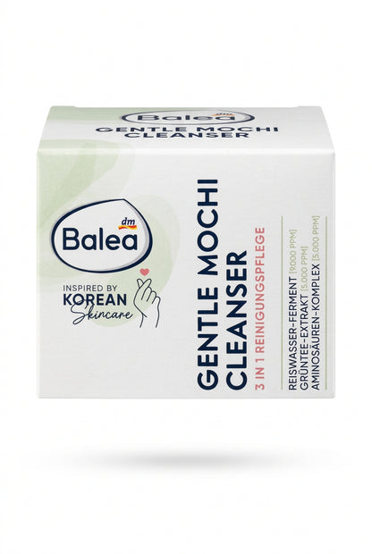 Balea Gentle Mochi Cleanser 3in1 Reinigungspflege mit Reiswasser-Ferment – Reinigung, Peeling & Maske – 100 ml
