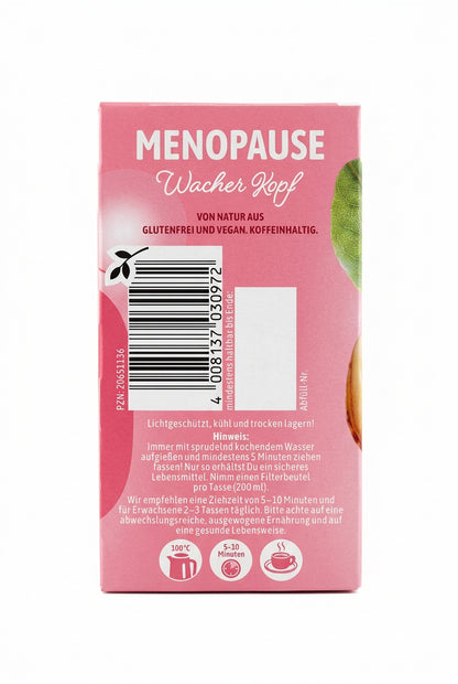 Bad Heilbrunner Wacher Kopf 瑪黴茶・瑪卡草本茶包 20入｜熟齡女性日常