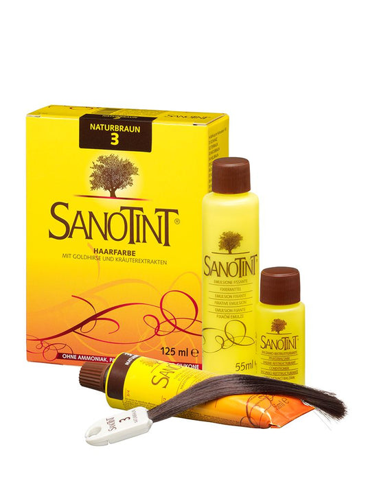 Sanotint 植物萃取染髮劑 03號 天然棕色 125 ml