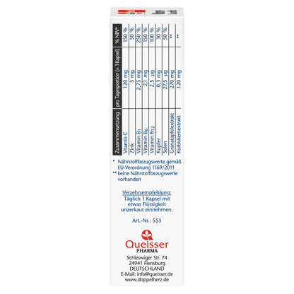 Doppelherz Men's Health Testosterone Levels + Immune System 30 pcs.