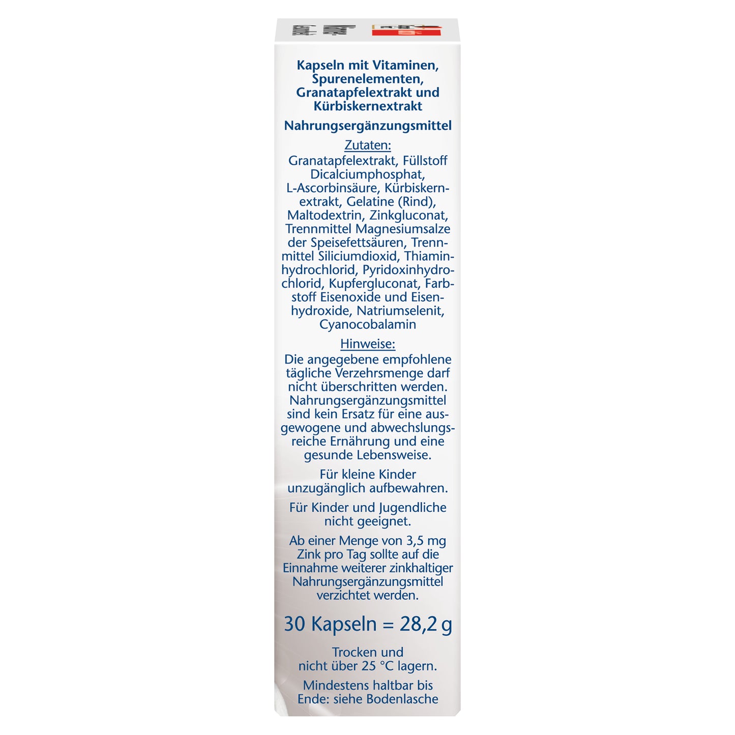 Doppelherz Men's Health Testosterone Levels + Immune System 30 pcs.